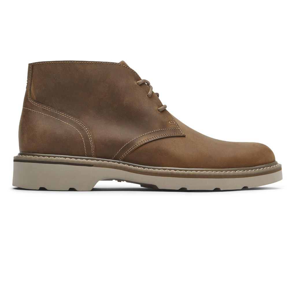 Rockport Støvler Herre Brune - Charlee Waterproof Chukka - ELJD63579